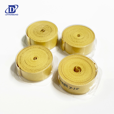 خرید 0.50-0.62mm نوار پوشش فیبر آرامید زرد برای ITEM8000/mk9/protos تولید آنلاین