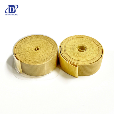 خرید نوار آرامید پر پوشش فیبر زرد 0.50-0.62mm برای حمل تنباکو سازگار تولید آنلاین