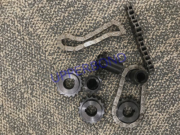 خرید قطعات ماشین سیگار سیاه MK8 چرخ دنده ها و زنجیره ای را برای ماشین آلات ساخت و بسته بندی سیگار هدایت می کند تولید آنلاین