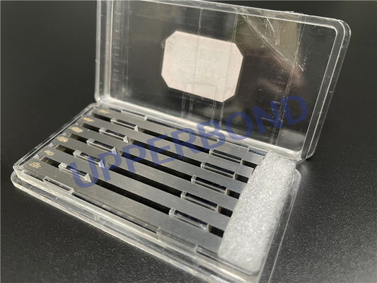 مقاومت بالا آلیاژ نقره ماشین تولید سیگار تیغه چاقو 4 * 4 * 63mm برای MK8 MK9 GD