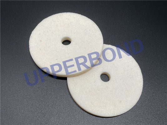 MK8 MK9 چرخ گرد سفید برای ماشین آلات تنباکو