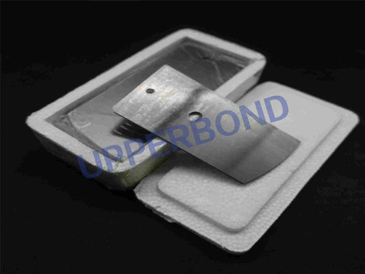 140 * 60 * 0.2 میلی متر چاقوی دستگاه سیگار برای برش سیگار بدون فیلتر سوار شده بر روی اتومبیل های سیگار ساز Molins Mk9